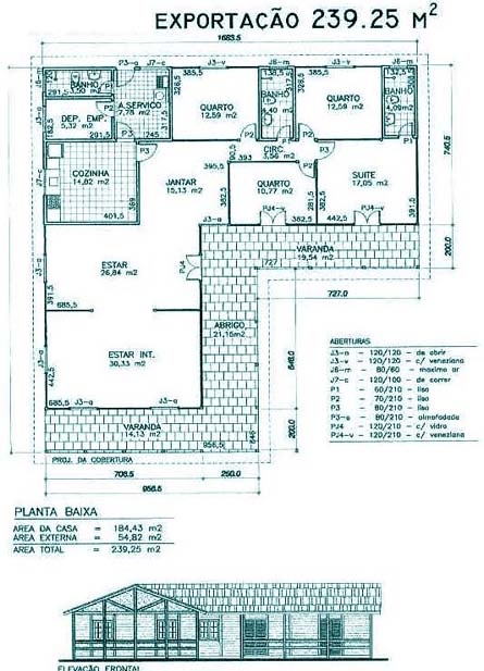 Exportação 239.25 m²