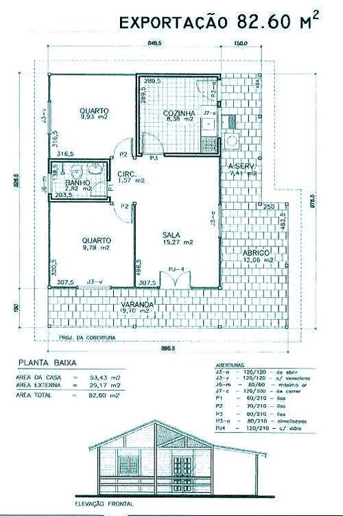 Exportação 82.60 m²